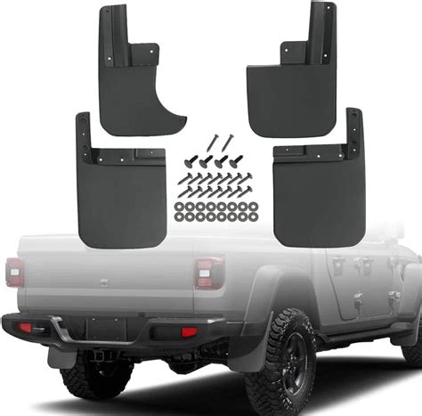 mud flaps for 2022 jeep gladiator