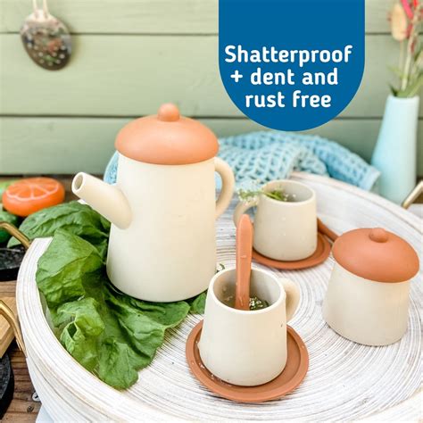 Mud Kitchen Tea Set