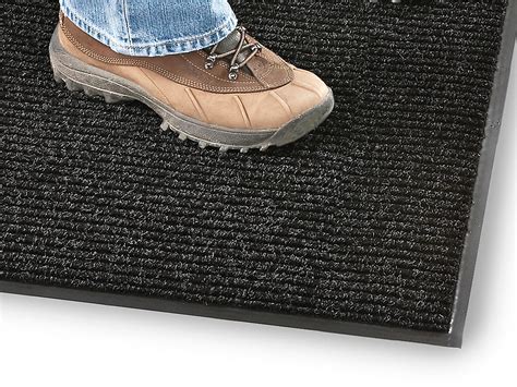 mud master carpet mat 4 x 8 charcoal uline h 1686gr