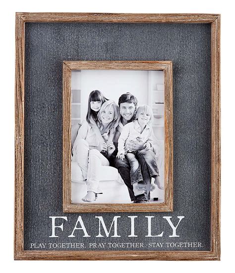 mud pie family picture frame