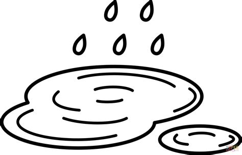 mud puddle coloring pages