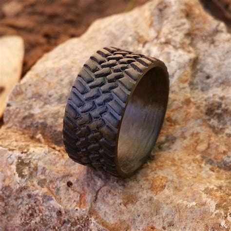mud tire ring jewelry