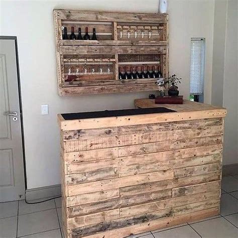 Mueble Bar Con Palets