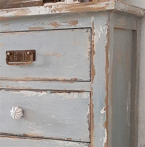 Mueble Decapado Verde