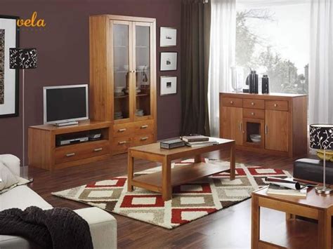 Mueble de TV de estilo Clásico de madera maciza Cerezo Francés Color