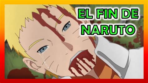 muerte de naruto en boruto