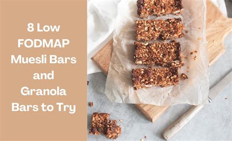 Muesli Bars Low Fodmap