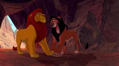 mufasa and scar the lion king