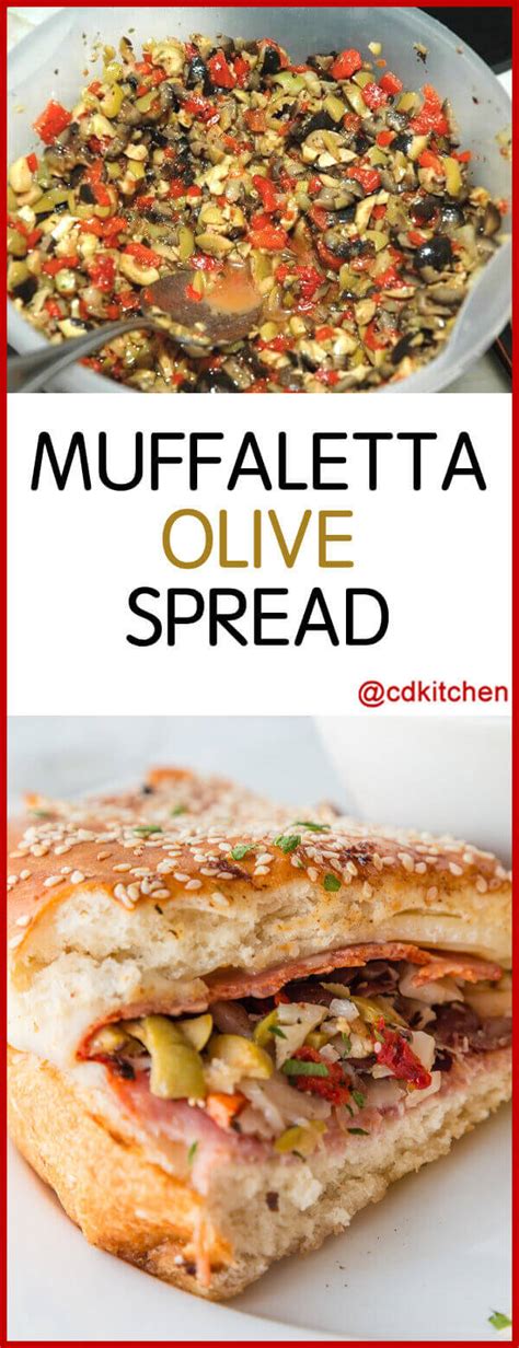 Muffaletta Recipe Olive Spread