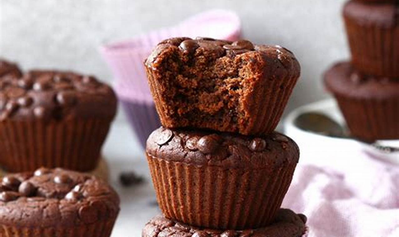 Muffinki czekoladowe bezglutenowe – przepis