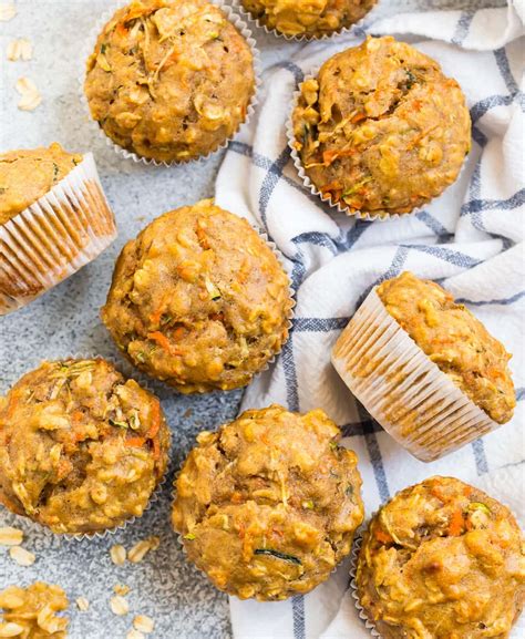 Muffins Zucchini Carrot