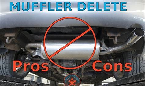 Muffler Delete Risks