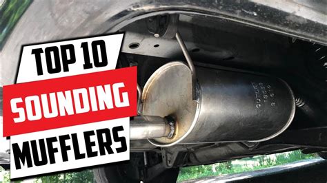 Mufflers Loud Sounding