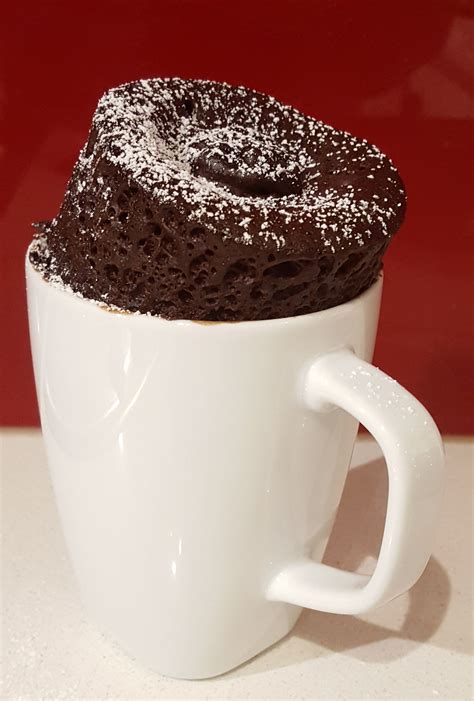 Easy 3Minute Double Chocolate Mug Cake (ermahgerd