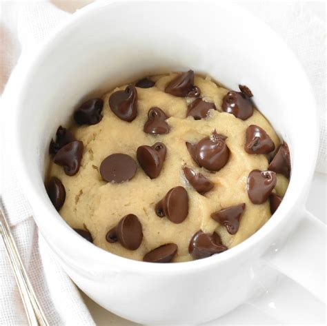 Mug Chocolate Chip Cookie Without Egg