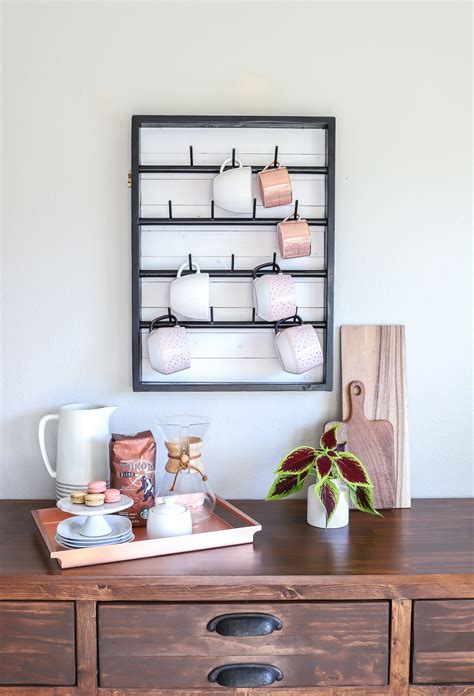 Mug Rack Kitchen Decor