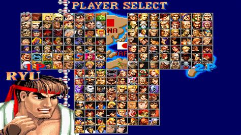 mugen street fighter characters