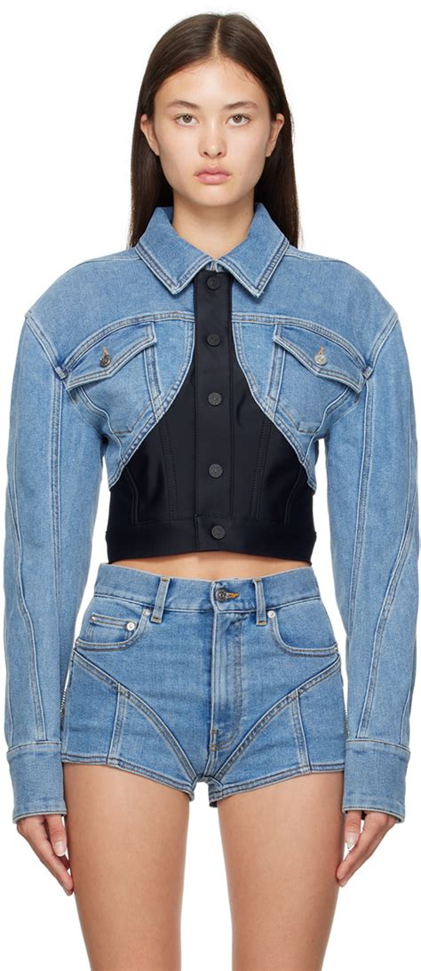mugler denim