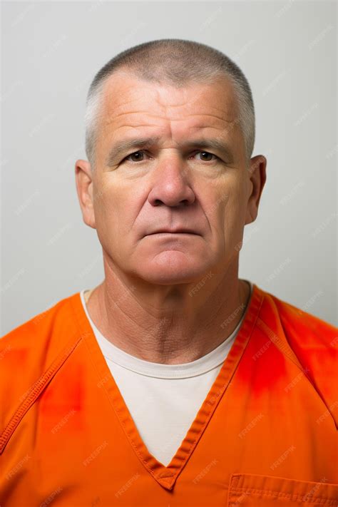 Mugshot Of A Man