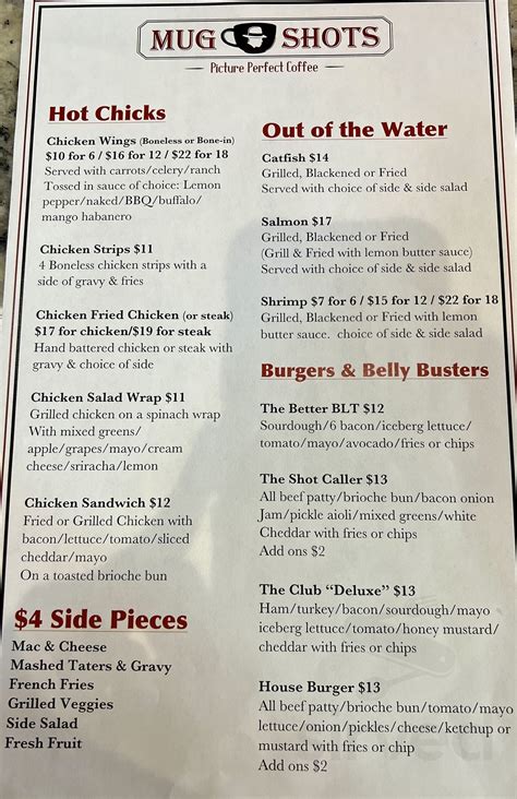 Mugshots Menu Daingerfield Tx