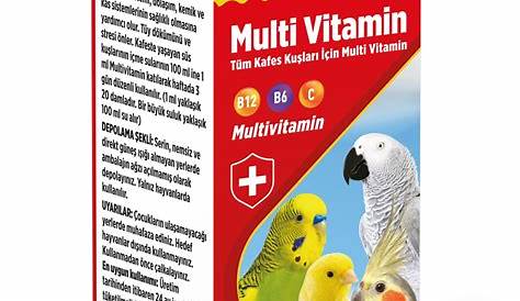 Muhabbet Kuşu Vitamin Ilacı