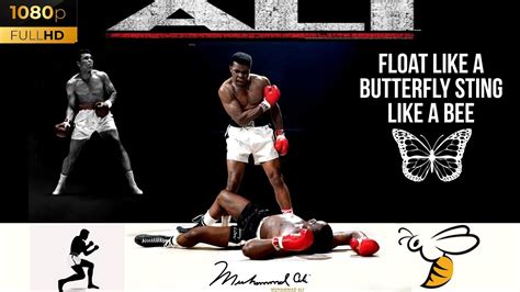 muhammad ali fly like a butterfly