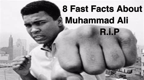 muhammad ali fun facts