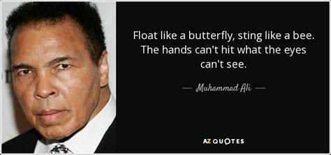 muhammad ali quotes float like a butterfly