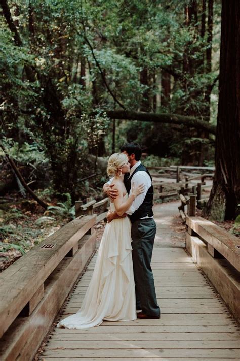 Intimate Wedding in the San Francisco Muir Woods Hannah & Nick