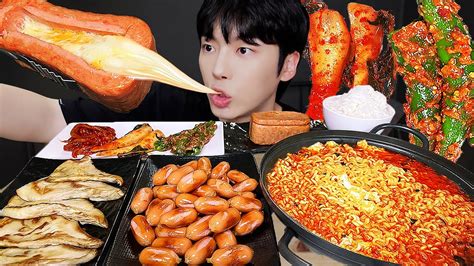 mukbang korean food asmr