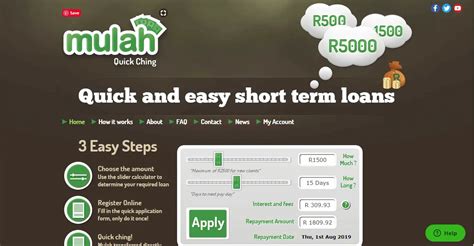 Mulah Payday Loans in South Africa