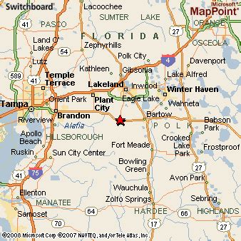 Mulberry Fl Zip Code Map