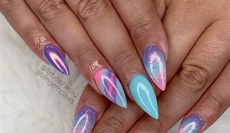 Multi Coloured Nails New Trend and Best Designs LadyLife