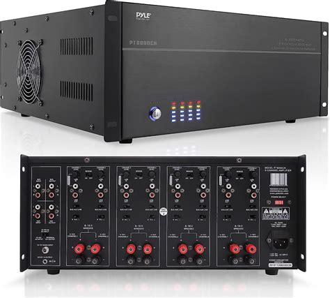 Multi Channel Amplifier With Volume Control