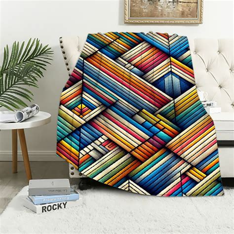 Multi Colored Couch Throws