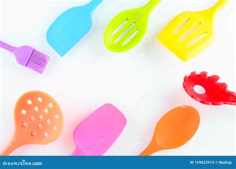Multi Colored Kitchen Utensils