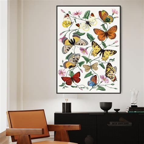 Multi Coloured Canvas Wall Art