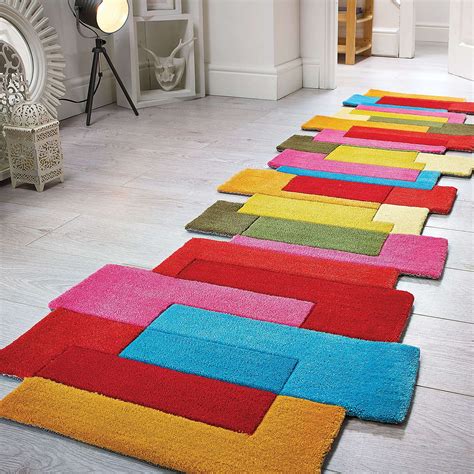 Multi Coloured Runner Rug Uk