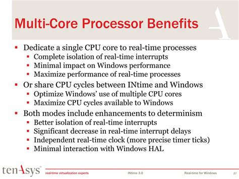 Multi Core Processor Benefits