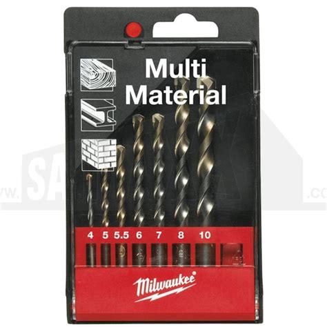 Multi Material Drill Bit Set