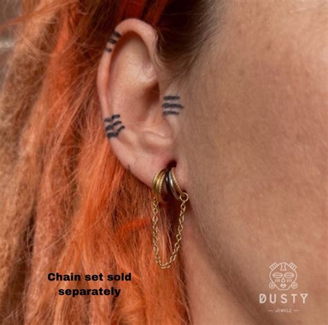 Multi Ring Stack For Stretched Ears