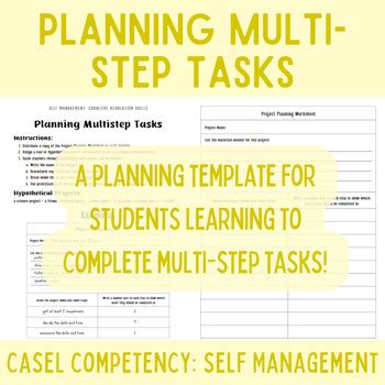 multi step tasks examples