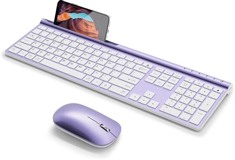 Multi-Device Wireless Keyboard And Mouse Combo