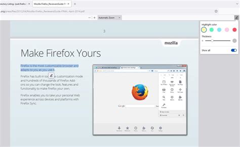 Multi-Highlight Tool Firefox