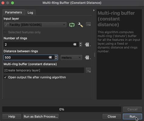 Multi-Ring Buffer Tool