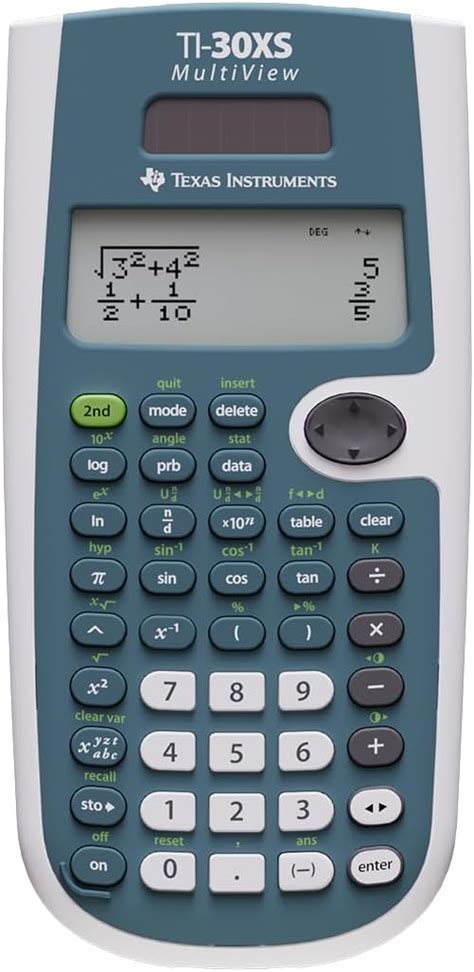 Texas Instruments TI30XS MultiView Scientific Calculator TI 30 SAT ACT