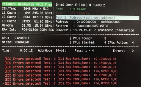 Multibit Ecc Errors Were Detected