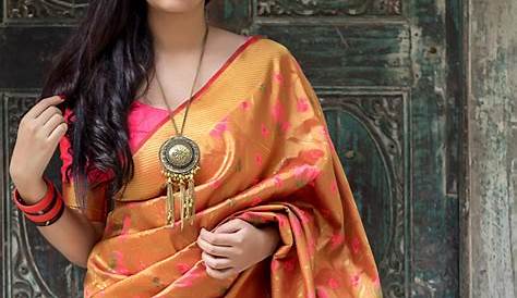 Multicolor Saree Silk Famed Multi Color Cotton