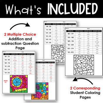 Multidigit Multiplication And Subtraction Puzzles Printable
