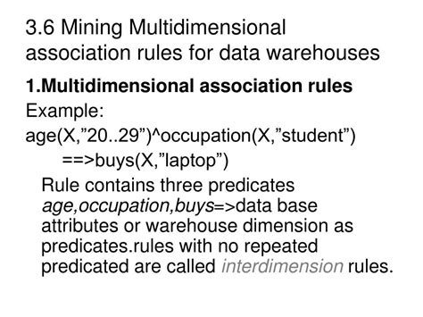 multidimensional association rule in data mining example